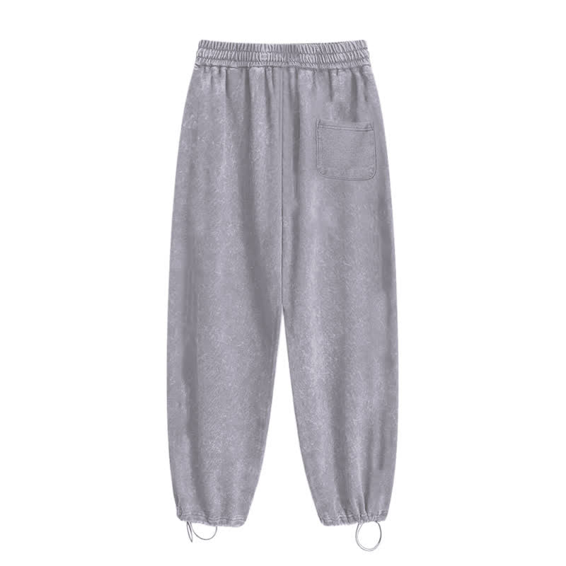 Christianartworkshop God Has My Back Jesus Portrait Washed Sweatpants - image 27