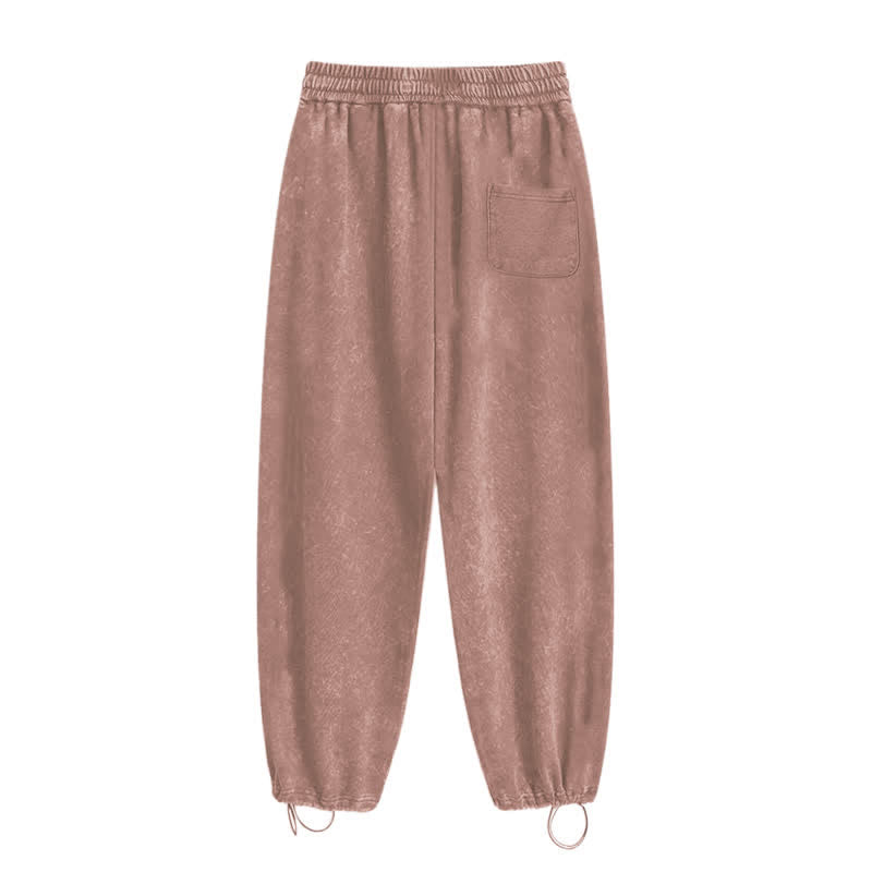 Christianartworkshop God Has My Back Jesus Portrait Washed Sweatpants - image 35
