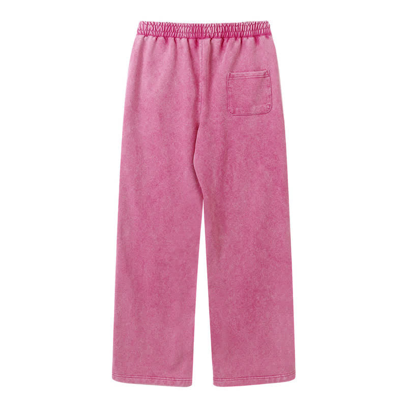 Christianartworkshop God Has My Back Jesus Portrait Washed Sweatpants - image 41