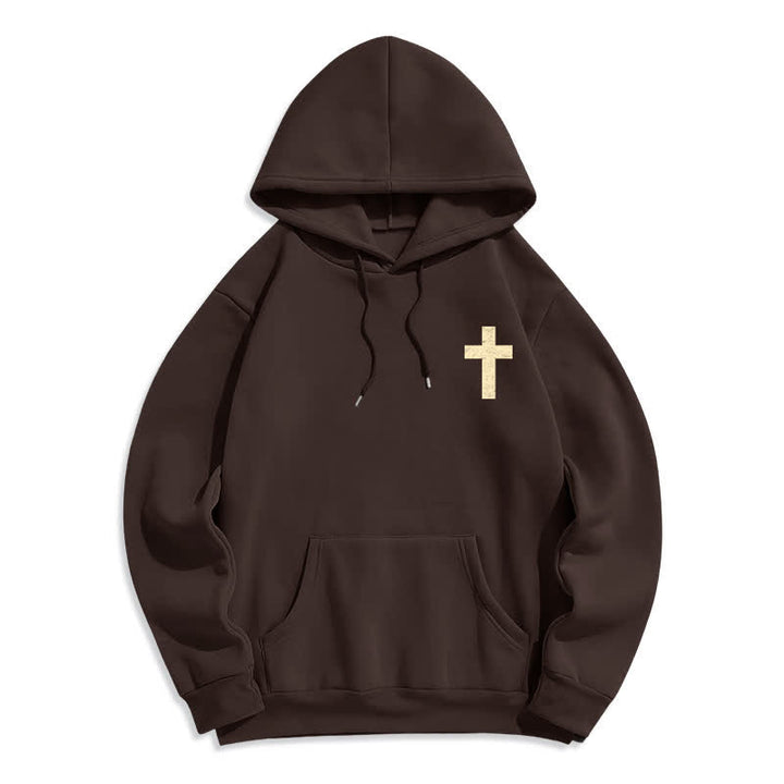 Christianartworkshop Child Of God Statement Fleece Lined Pullover Hoodie - image 2