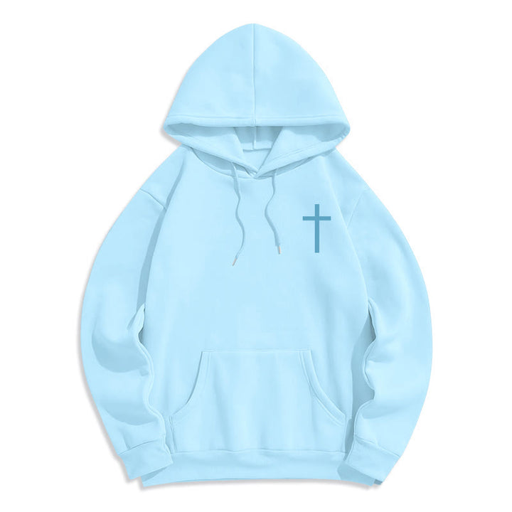 Christianartworkshop Eternally Loved By God Fleece Pullover Hoodies - image 23