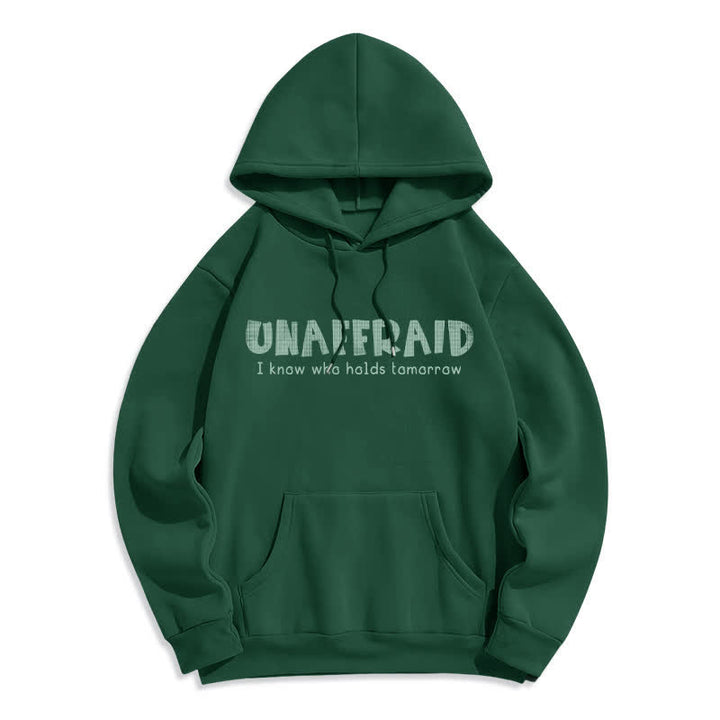 Christianartworkshop No Worries God Got Me Oversized Red Hoodie - image 14