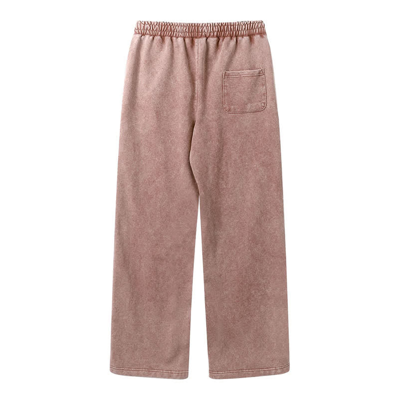Christianartworkshop Trust His Plan Cross Graphic Washed Sweatpants - image 1