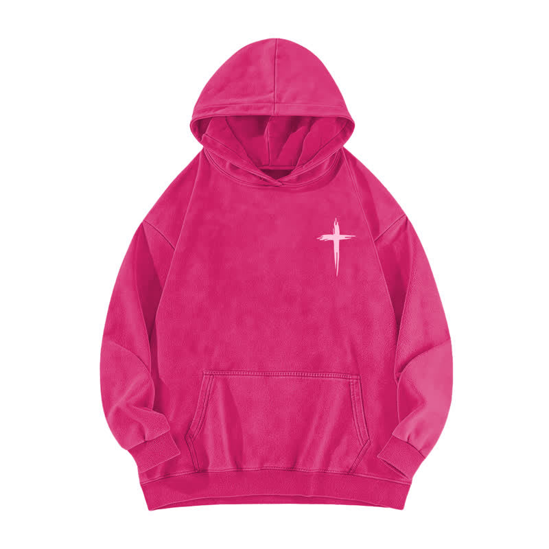 Christianartworkshop The Lord Is My Strength Washed Hoodie - image 17