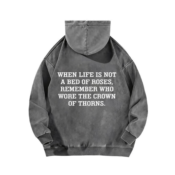 Christianartworkshop Child Of God Psalm 23 Washed Fleece Hoodie - image 10
