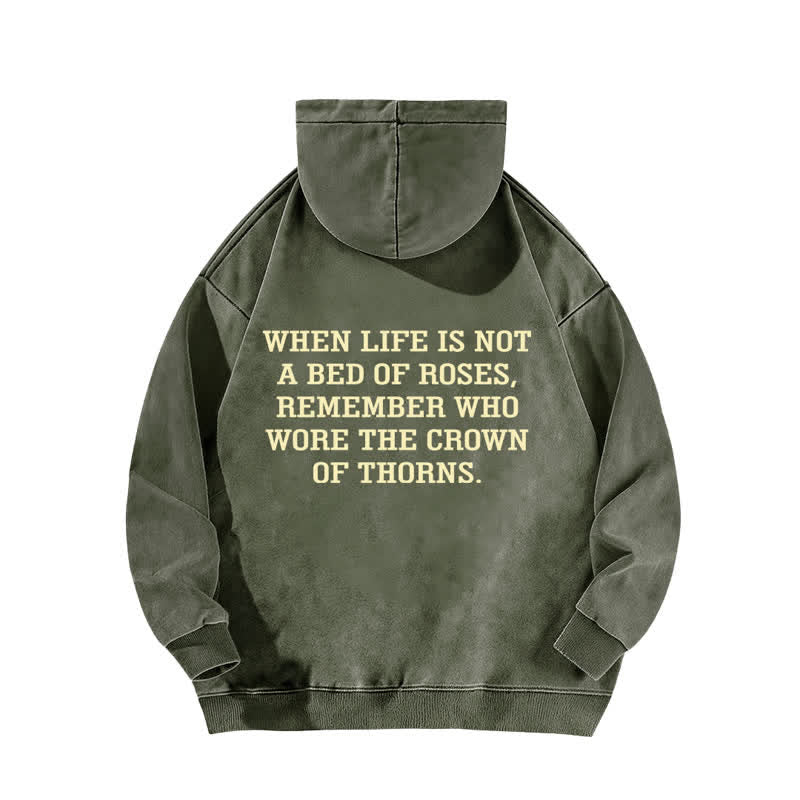 Christianartworkshop Child Of God Psalm 23 Washed Fleece Hoodie - image 1