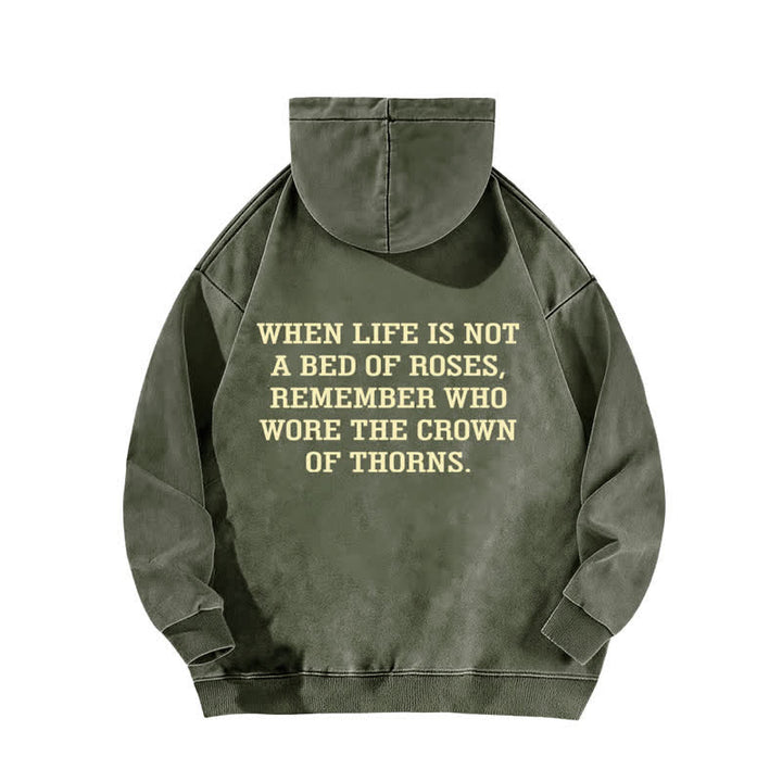 Christianartworkshop Child Of God Psalm 23 Washed Fleece Hoodie - image 1