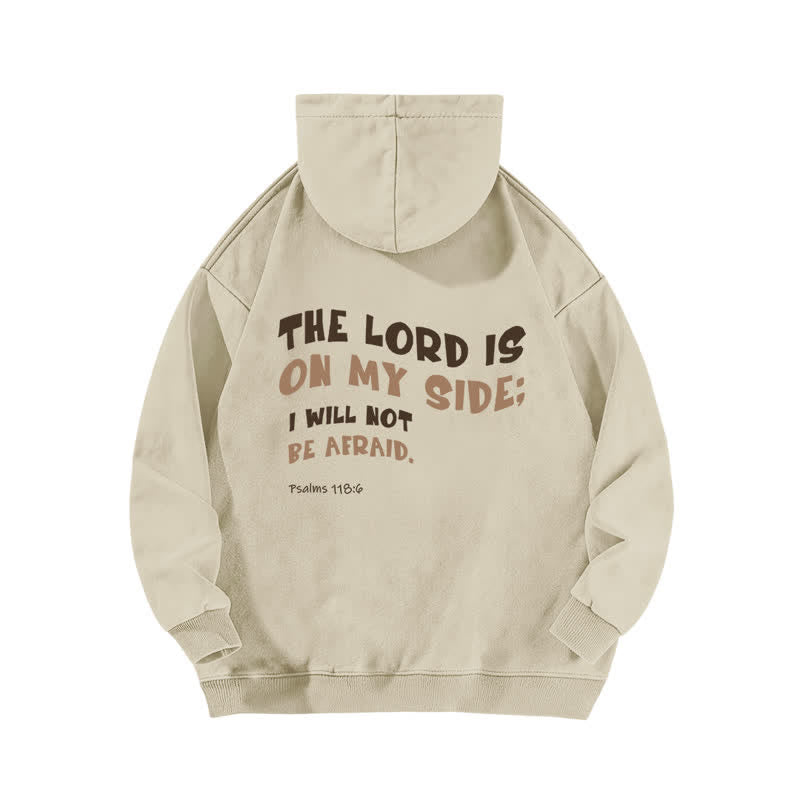 Christianartworkshop The Lord Is On My Side Washed Hoodie - image 1