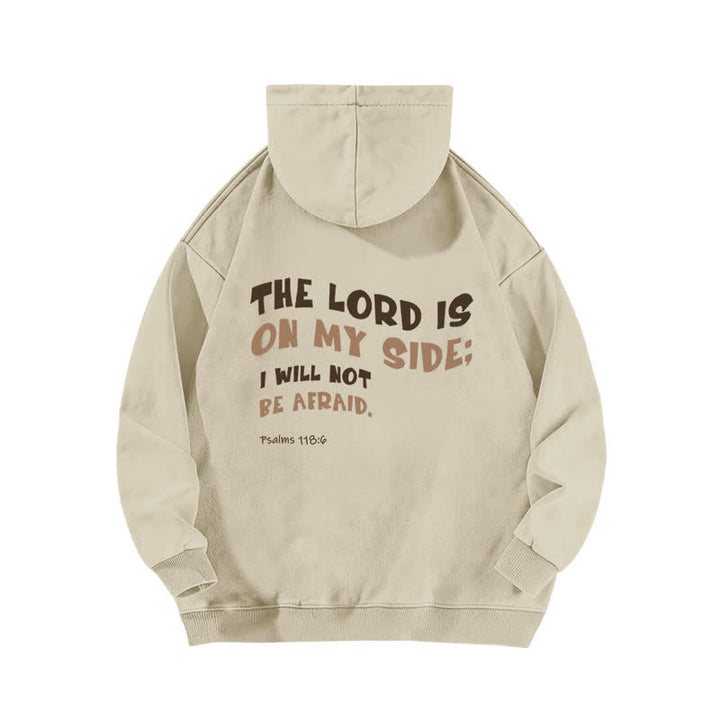 Christianartworkshop The Lord Is On My Side Washed Hoodie - image 1