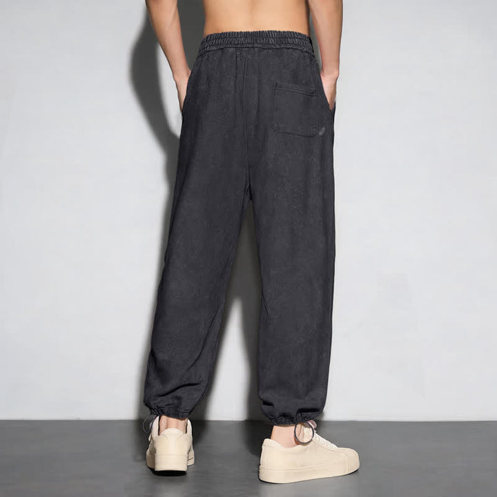 Christianartworkshop Walk By Faith Leopard Cross Washed Sweatpants - image 15