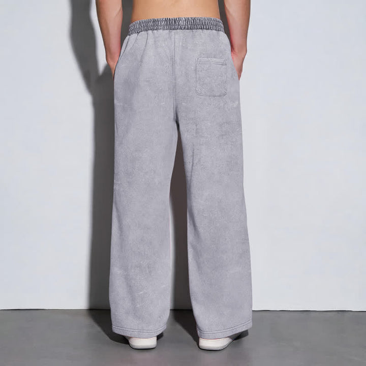 Christianartworkshop Faith Over Fear Statement Washed Sweatpants - image 21