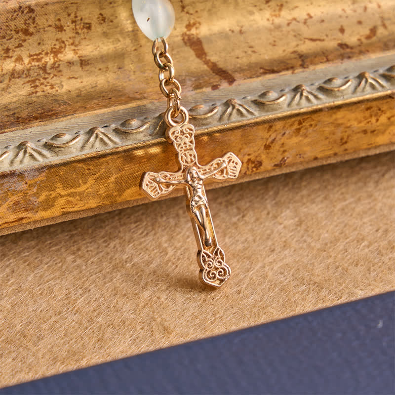 Christianartworkshop Starburst Our Lady of Luján Heart Rosary: Token of Enduring Grace - image 4