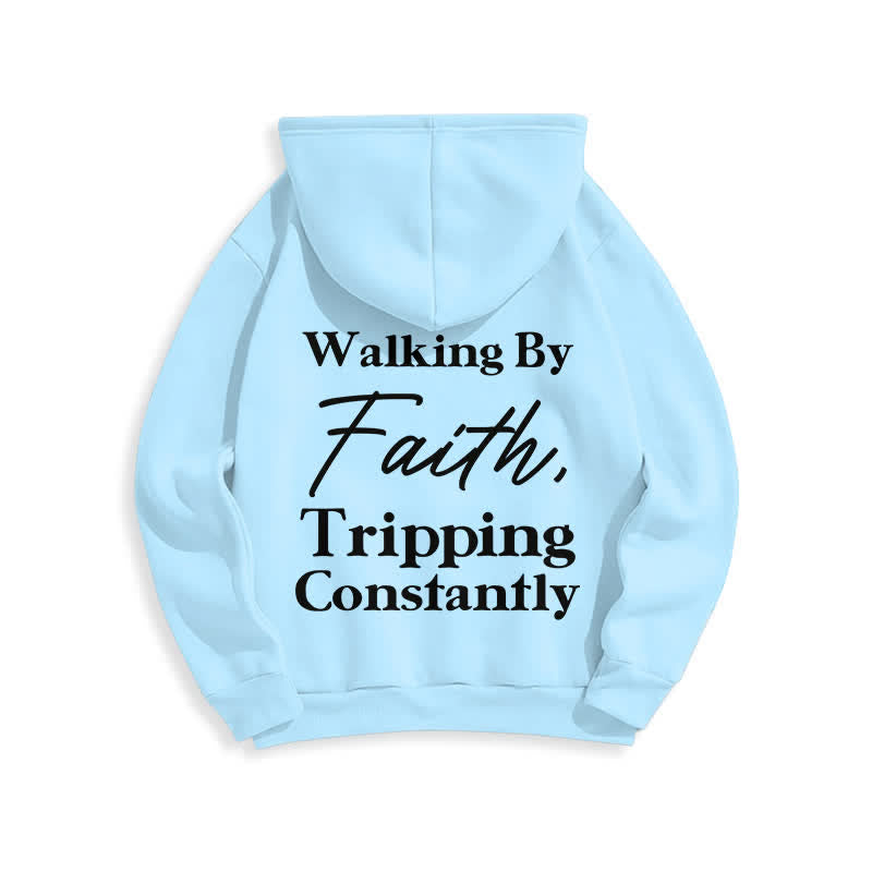 Christianartworkshop Walking By Faith Oversized Fleece Pullover Hoodie - image 22