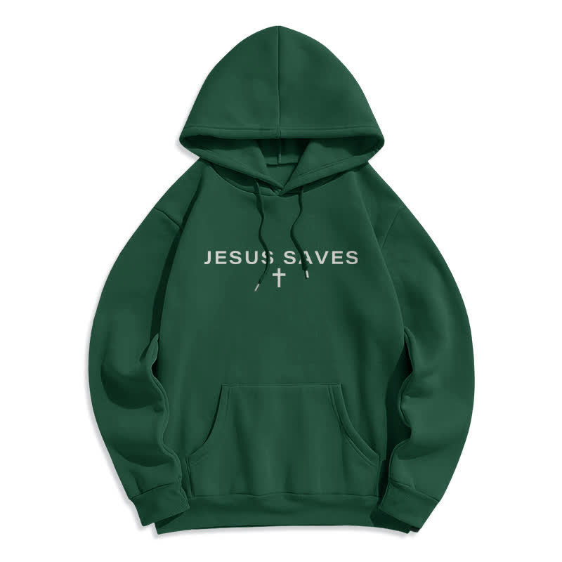 Christianartworkshop Jesus Is King Streetwear Fleece Lined Pullover Hoodie - image 14