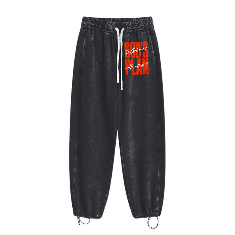Christianartworkshop Orange Statement Relaxed Street Washed Sweatpants - image 10