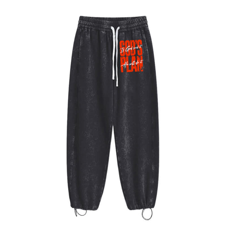 Christianartworkshop Orange Statement Relaxed Street Washed Sweatpants - image 10
