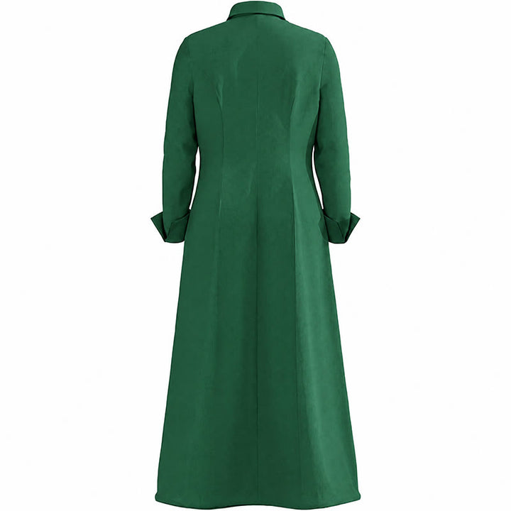 Christianartworkshop Women's Pastor Robe With Collar Cross Motif And Feminine Silhouette Women's Clergy Robe - image 21