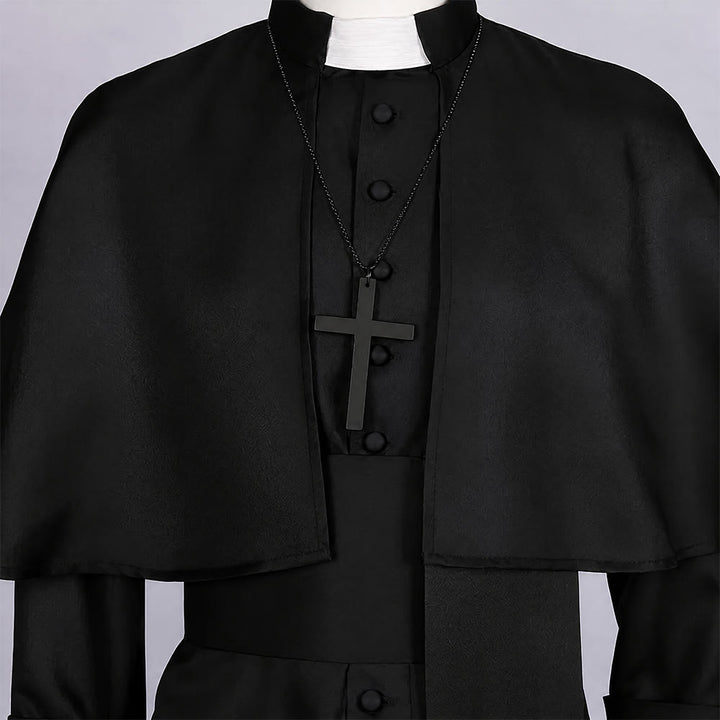 Christianartworkshop Multicolor Ceremonial Roman Soutane Cassock: Medieval Priest Aesthetics - image 9