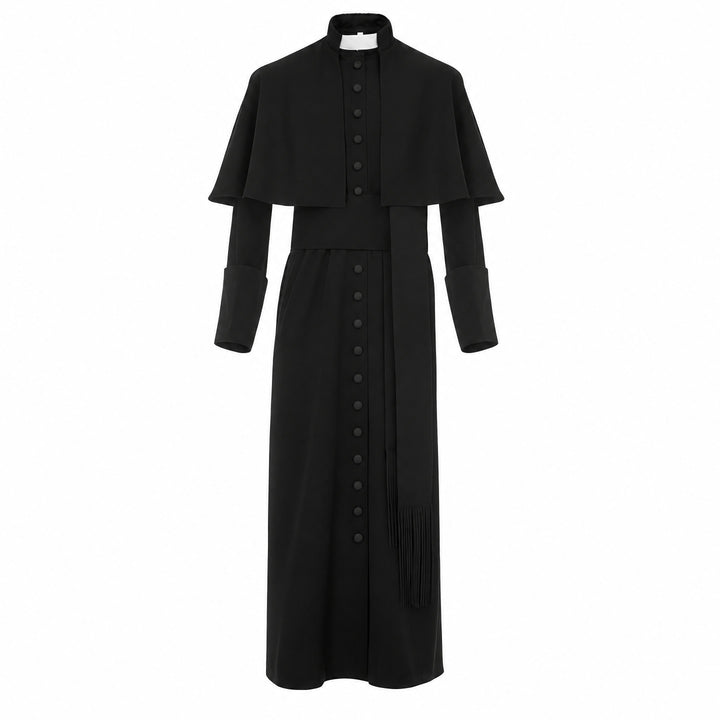 Christianartworkshop Multicolor Ceremonial Roman Soutane Cassock: Medieval Priest Aesthetics - image 2