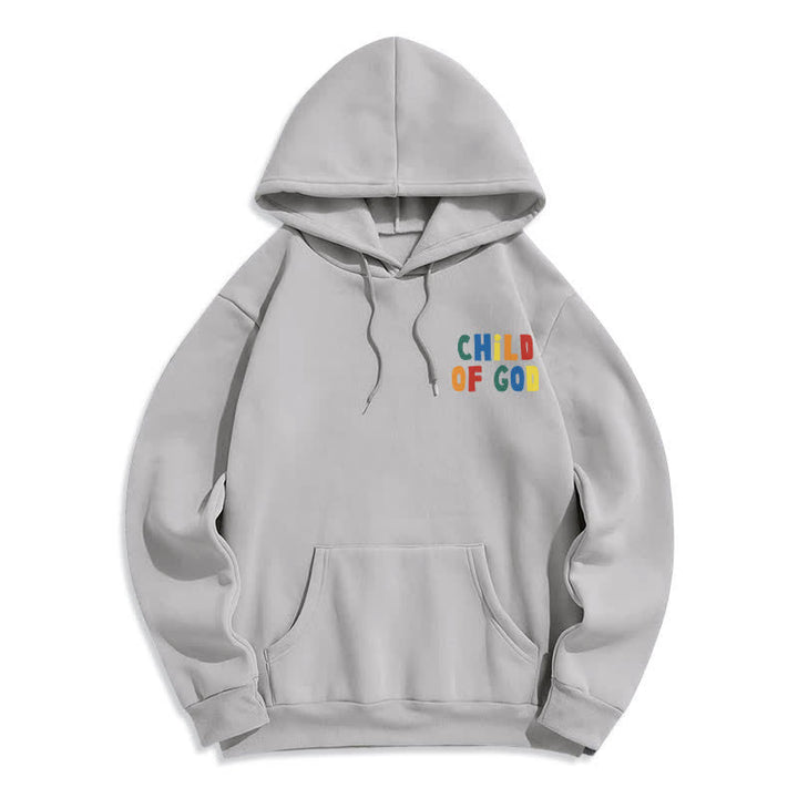 Christianartworkshop Child Of God Back Print Casual Fleece Hoodie - image 23