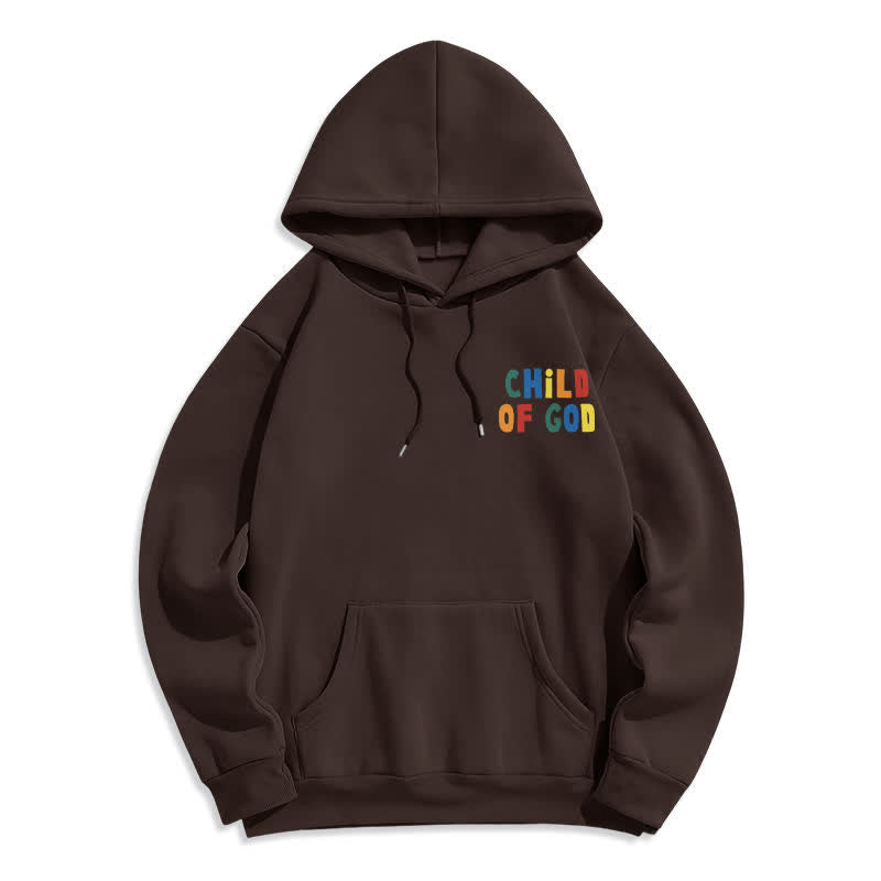 Christianartworkshop Child Of God Back Print Casual Fleece Hoodie - image 20