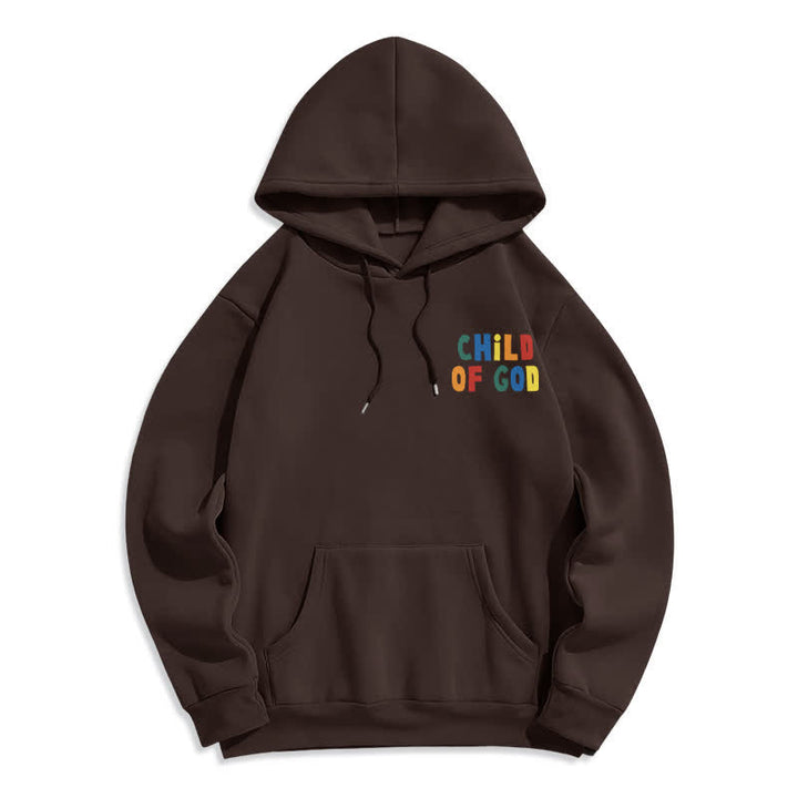 Christianartworkshop Child Of God Back Print Casual Fleece Hoodie - image 20