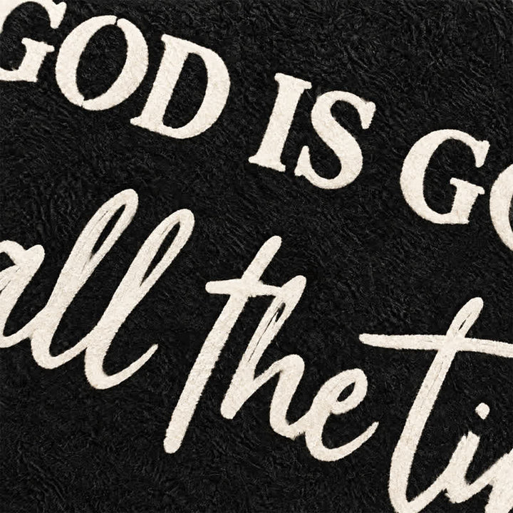 Christianartworkshop Modern Rustic Faith Quote Artificial Coir Doormat - image 5