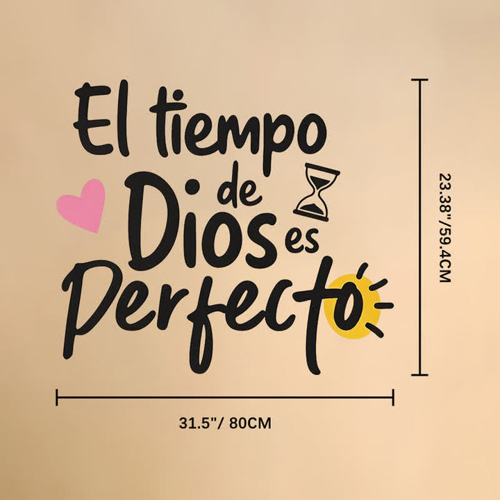 Christianartworkshop Inspirational Divine Message Plastic Wall Sticker: Icon of Warm Sacred Home Blessing - 31.5"*23.38" / 80*59.4cm - image 7