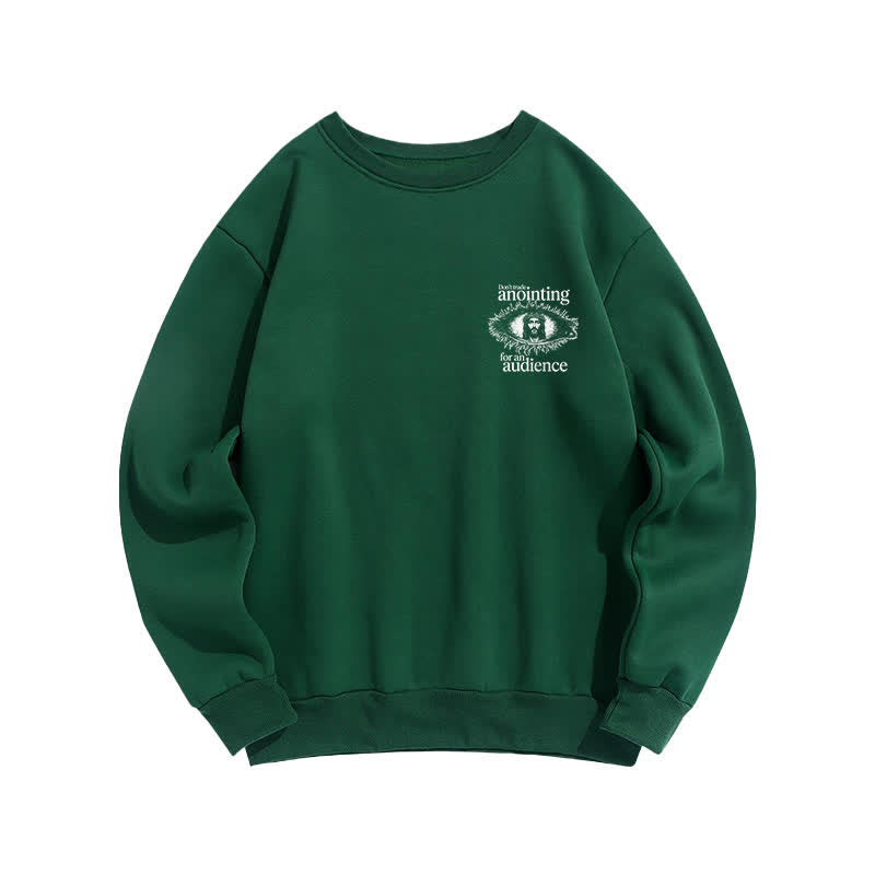 Christianartworkshop Don't Trade Anointing For An Audience Graphic Sweatshirt - image 5