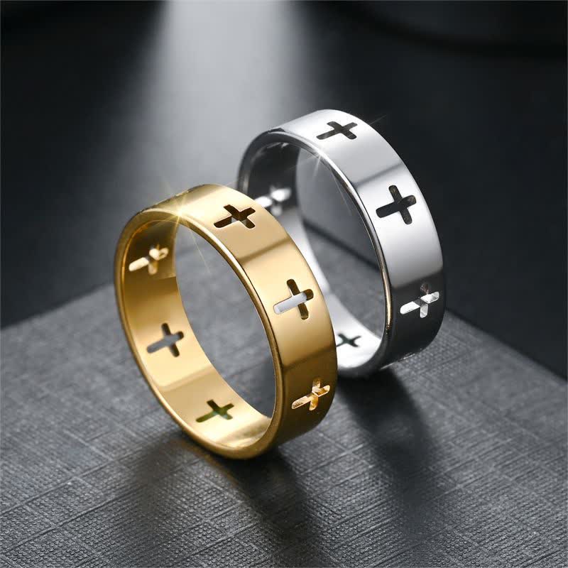 Christianartworkshop Divine Gold Cross Ring: A Simple Yet Deep Expression of Devotion - image 1