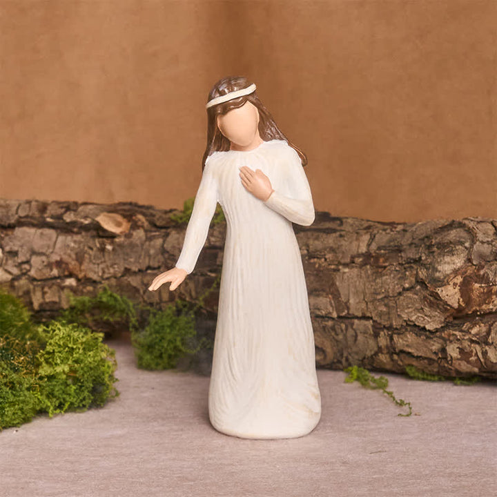 Christianartworkshop Resin Holy Family Nativity Figurine Set Manger Scene Tabletop Decor - image 3