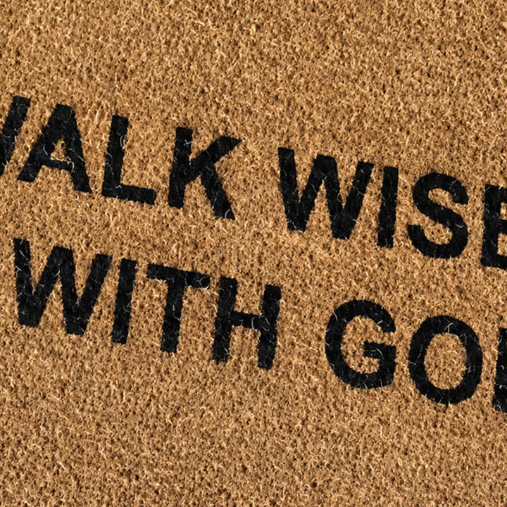 Christianartworkshop Faithful Scripture Artificial Coir Doormat - image 4
