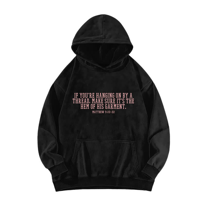 Christianartworkshop Hem Of His Garment Front And Back Washed Hoodie - image 2