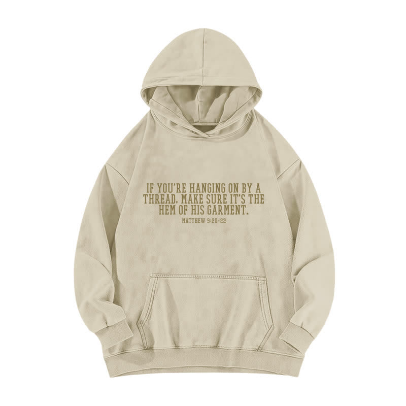 Christianartworkshop Hem Of His Garment Front And Back Washed Hoodie - image 14
