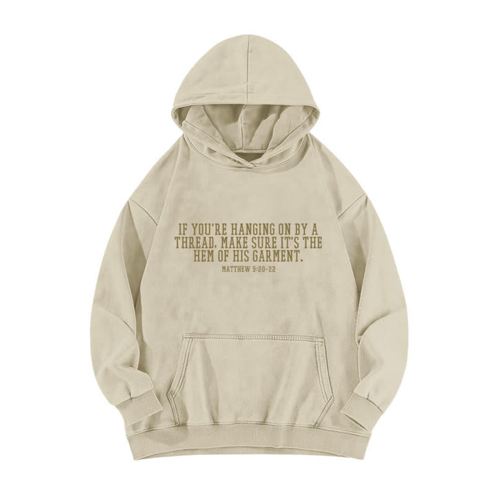 Christianartworkshop Hem Of His Garment Front And Back Washed Hoodie - image 14