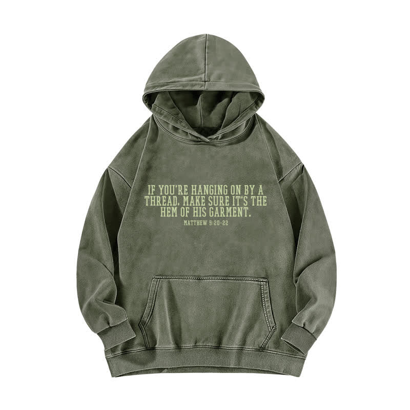 Christianartworkshop Hem Of His Garment Front And Back Washed Hoodie - image 17