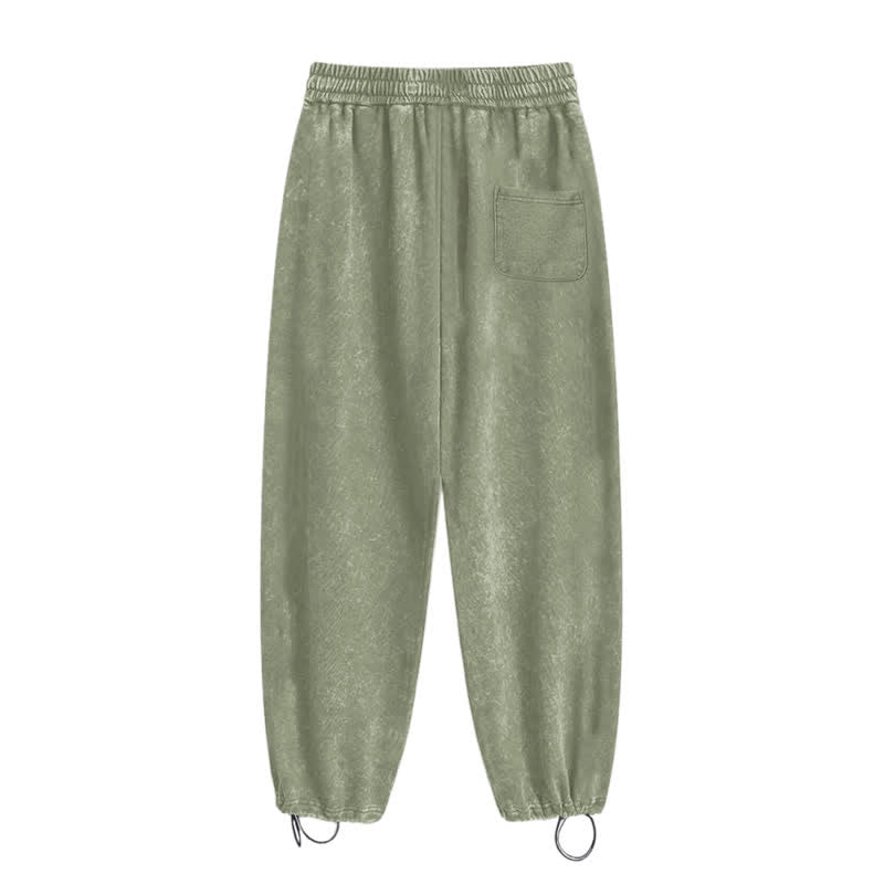 Christianartworkshop Jesus Script Blush Streetwear Drawstring Washed Sweatpants - image 31