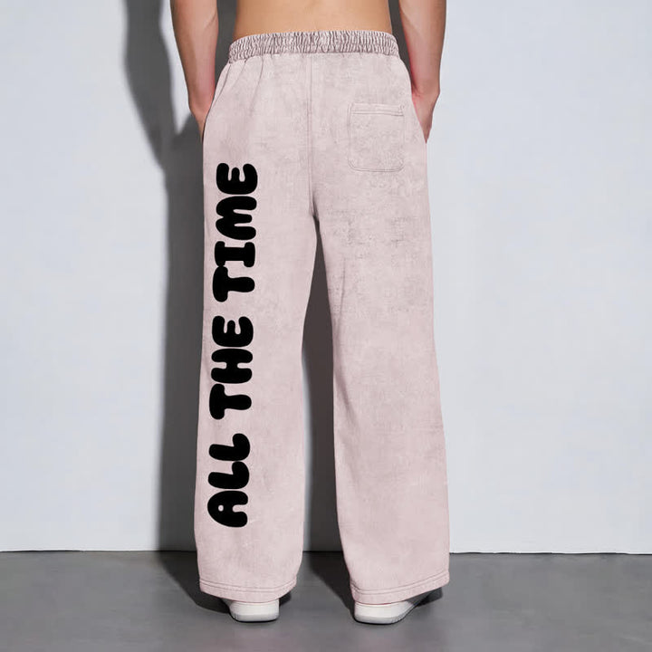 Christianartworkshop Blush Good Is Good Statement Washed Sweatpants - image 5