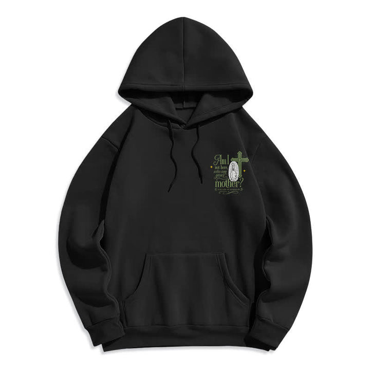 Christianartworkshop Our Lady Of Guadalupe Streetwear Fleece Lined White Hoodie - image 14