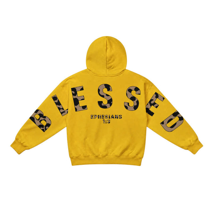 Christianartworkshop Blessed Camo Ephesians 1:3 Statement French Terry Hoodie - image 17