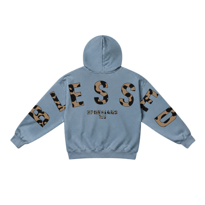 Christianartworkshop Blessed Camo Ephesians 1:3 Statement French Terry Hoodie - image 11