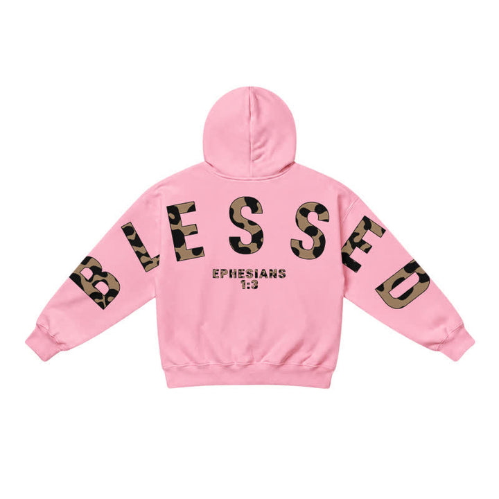 Christianartworkshop Blessed Camo Ephesians 1:3 Statement French Terry Hoodie - image 35