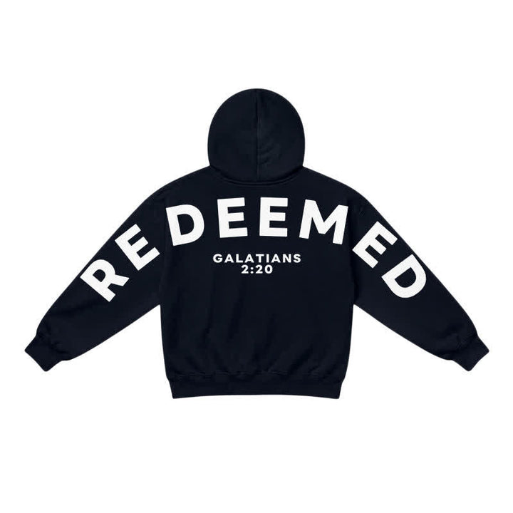Christianartworkshop Redeemed Galatians 2:20 Statement French Terry Hoodie - image 8