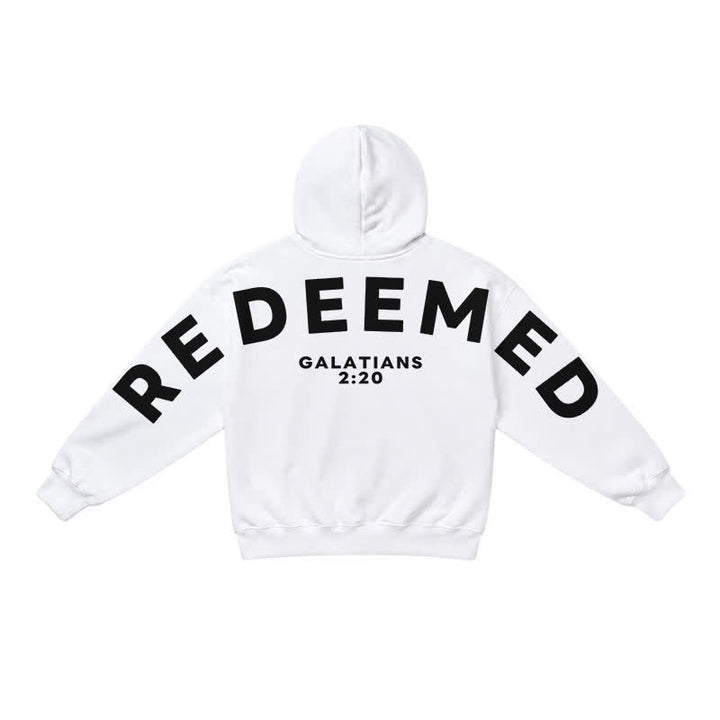 Christianartworkshop Redeemed Galatians 2:20 Statement French Terry Hoodie - image 1