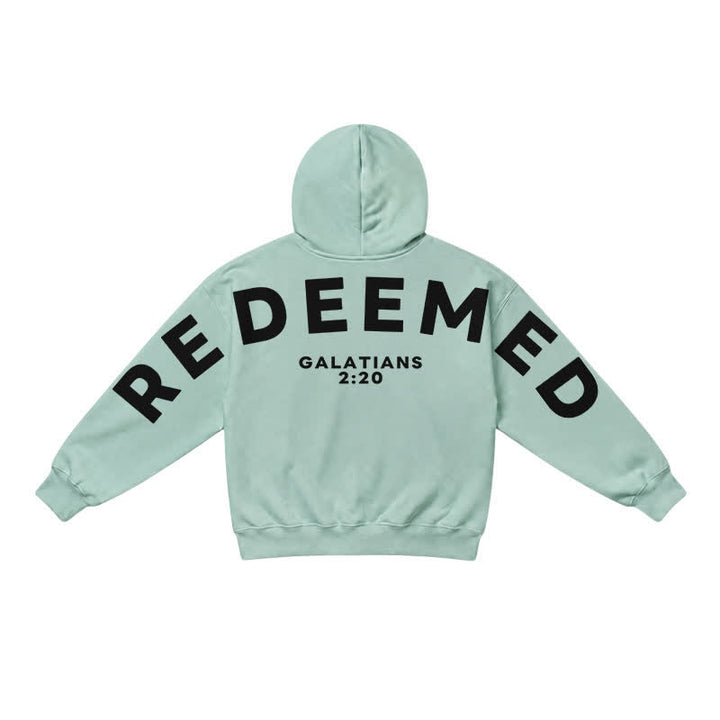 Christianartworkshop Redeemed Galatians 2:20 Statement French Terry Hoodie - image 35