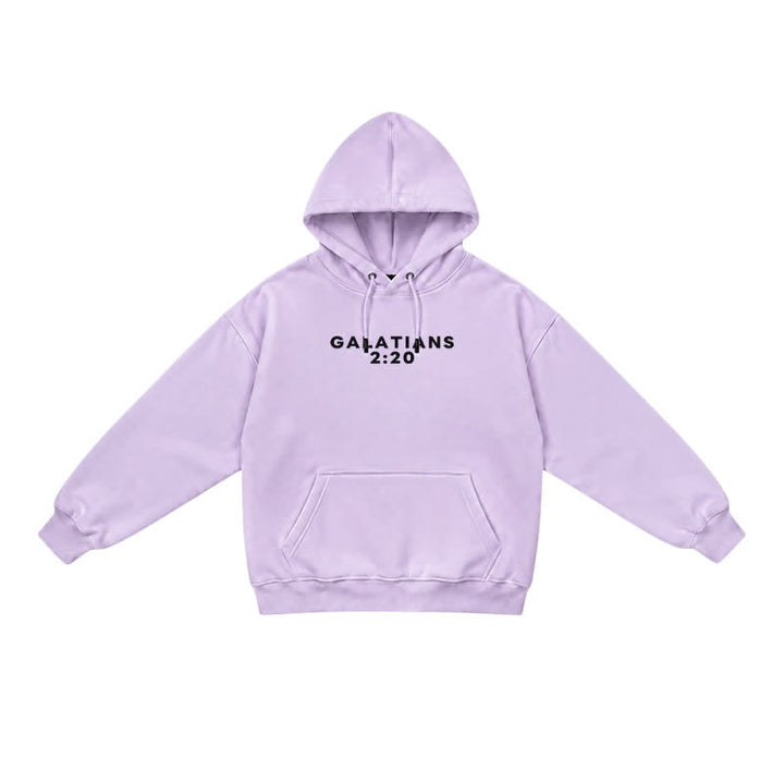 Christianartworkshop Redeemed Galatians 2:20 Statement French Terry Hoodie - image 30
