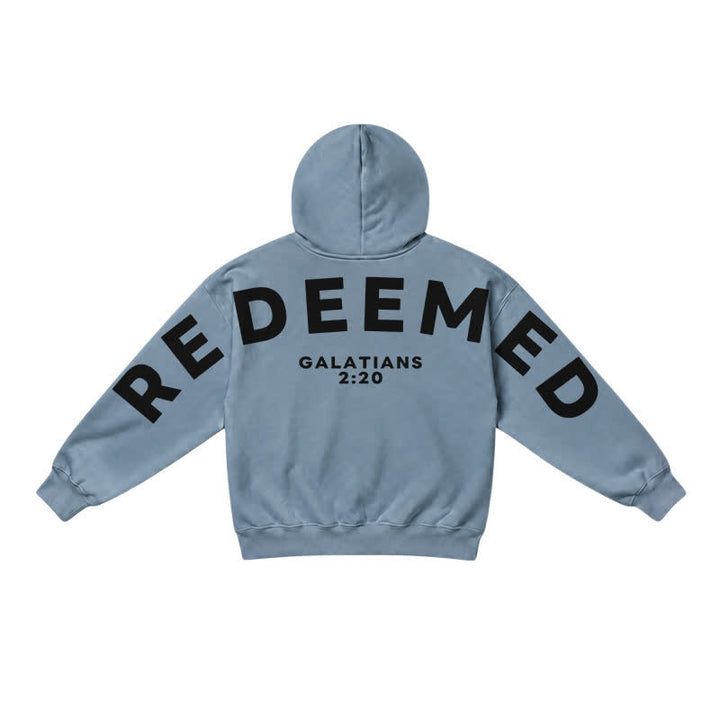 Christianartworkshop Redeemed Galatians 2:20 Statement French Terry Hoodie - image 32