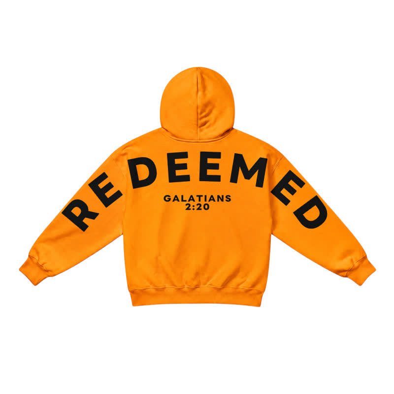 Christianartworkshop Redeemed Galatians 2:20 Statement French Terry Hoodie - image 20