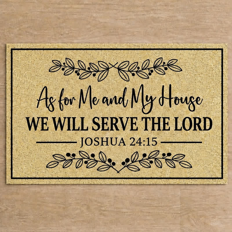Christianartworkshop Assorted Scripture & Nativity Artificial Coir Doormat - image 13