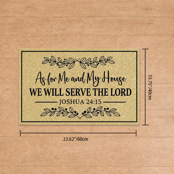 Christianartworkshop Assorted Scripture & Nativity Artificial Coir Doormat - B - 15.75''*23.62''/40*60cm - image 17